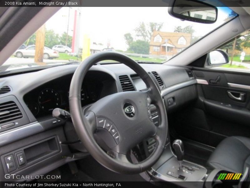 Midnight Gray / Black 2008 Kia Amanti