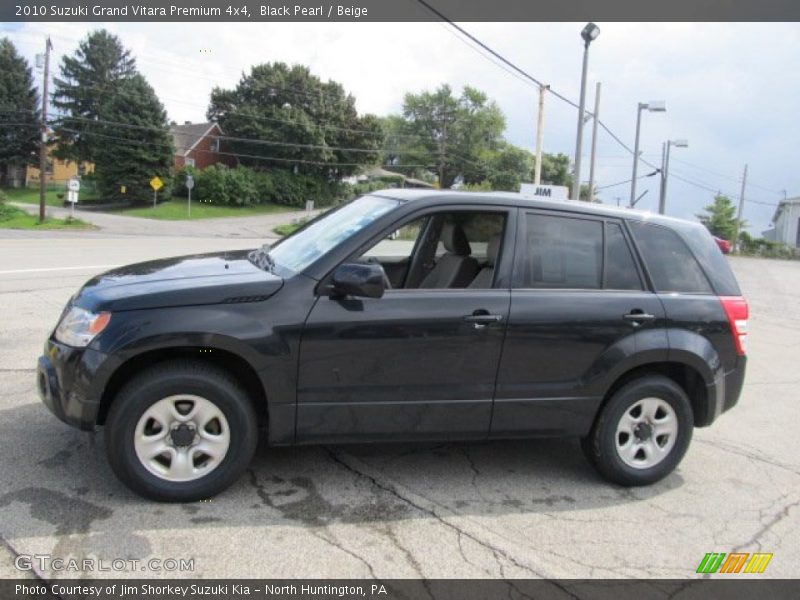 Black Pearl / Beige 2010 Suzuki Grand Vitara Premium 4x4