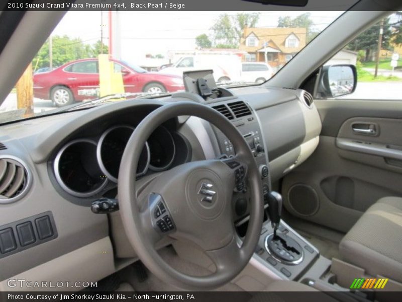 Black Pearl / Beige 2010 Suzuki Grand Vitara Premium 4x4