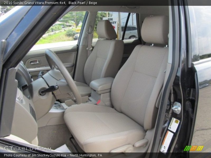 Black Pearl / Beige 2010 Suzuki Grand Vitara Premium 4x4