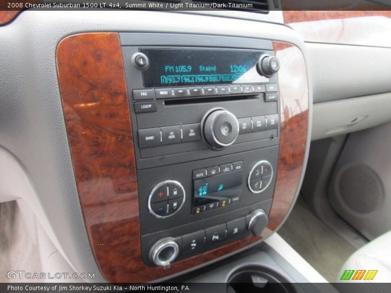Controls of 2008 Suburban 1500 LT 4x4