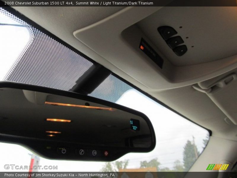 Summit White / Light Titanium/Dark Titanium 2008 Chevrolet Suburban 1500 LT 4x4