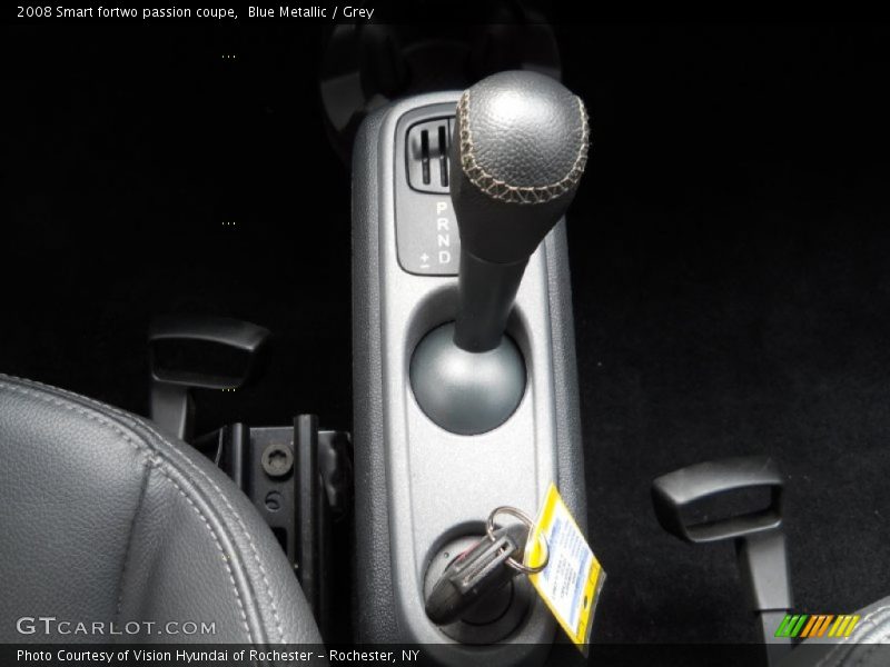 Blue Metallic / Grey 2008 Smart fortwo passion coupe