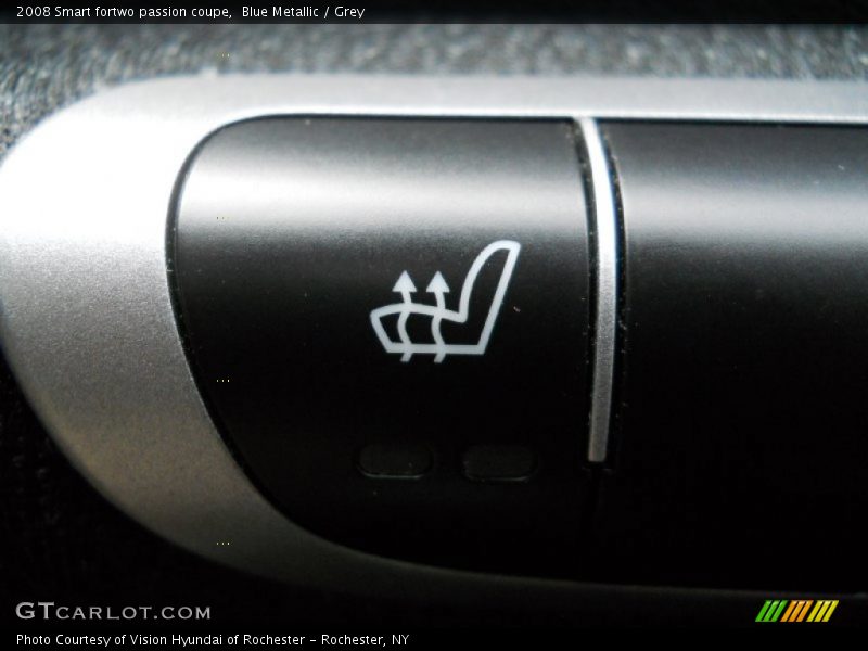 Blue Metallic / Grey 2008 Smart fortwo passion coupe