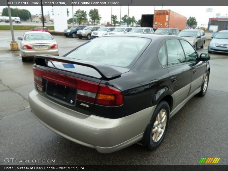 Black Granite Pearlcoat / Black 2001 Subaru Outback Limited Sedan