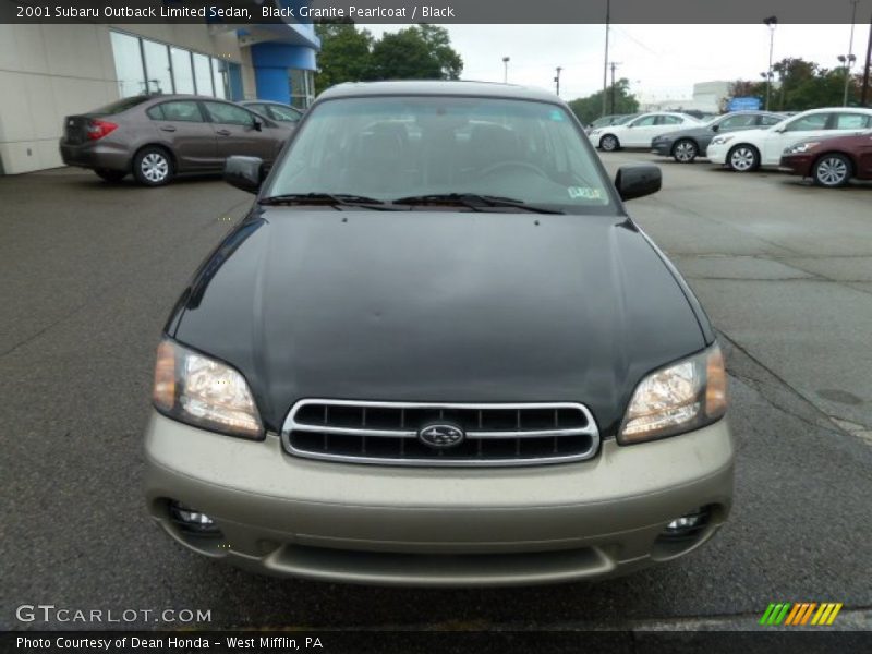 Black Granite Pearlcoat / Black 2001 Subaru Outback Limited Sedan