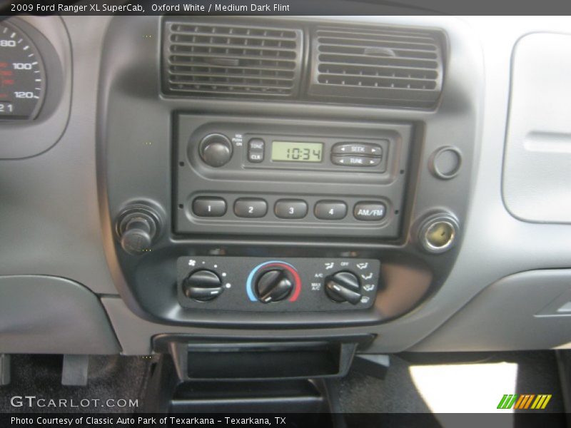 Oxford White / Medium Dark Flint 2009 Ford Ranger XL SuperCab