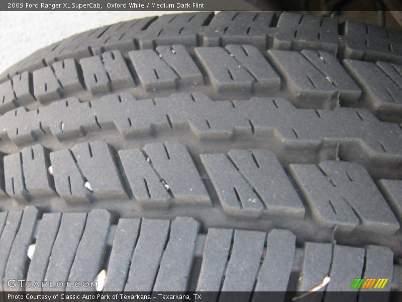 Oxford White / Medium Dark Flint 2009 Ford Ranger XL SuperCab