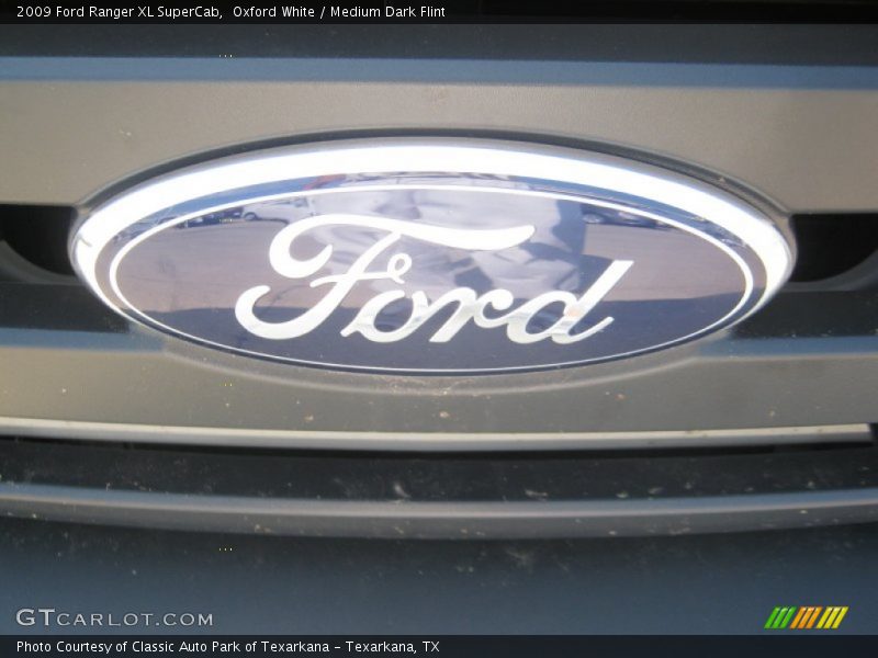 Oxford White / Medium Dark Flint 2009 Ford Ranger XL SuperCab