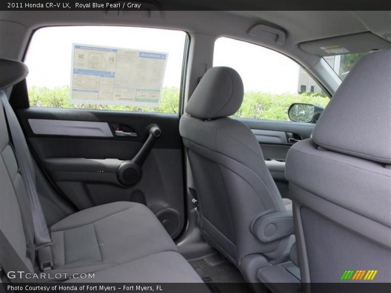 Royal Blue Pearl / Gray 2011 Honda CR-V LX