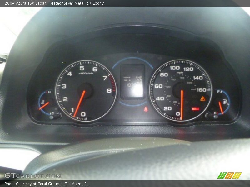  2004 TSX Sedan Sedan Gauges