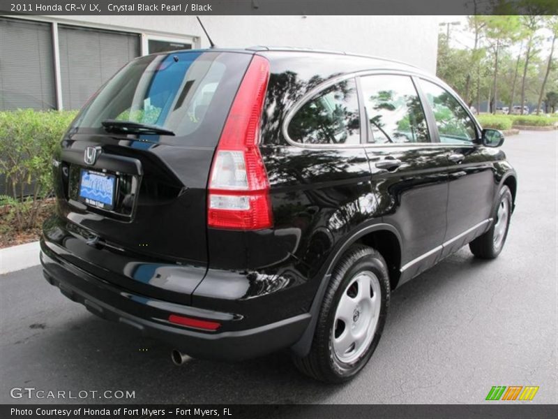 Crystal Black Pearl / Black 2011 Honda CR-V LX