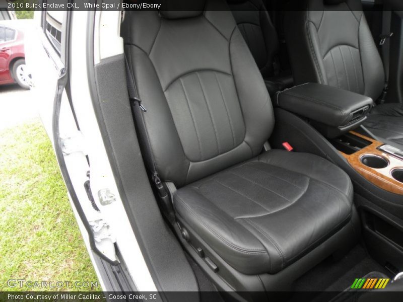 White Opal / Ebony/Ebony 2010 Buick Enclave CXL