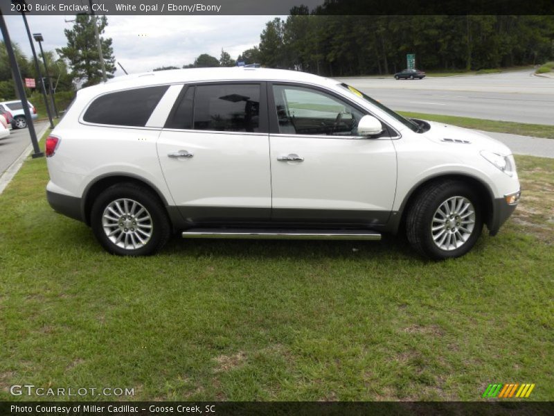 White Opal / Ebony/Ebony 2010 Buick Enclave CXL