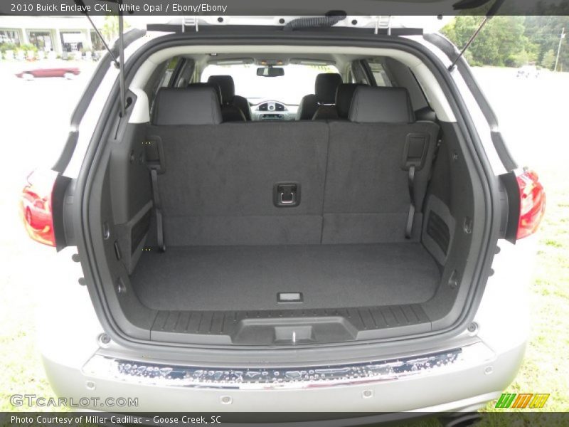 White Opal / Ebony/Ebony 2010 Buick Enclave CXL