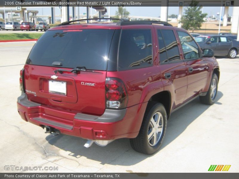 Bordeaux Red Metallic / Light Cashmere/Ebony 2006 Chevrolet TrailBlazer LS