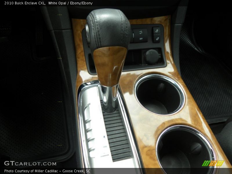 White Opal / Ebony/Ebony 2010 Buick Enclave CXL