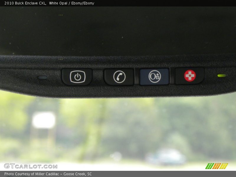 White Opal / Ebony/Ebony 2010 Buick Enclave CXL