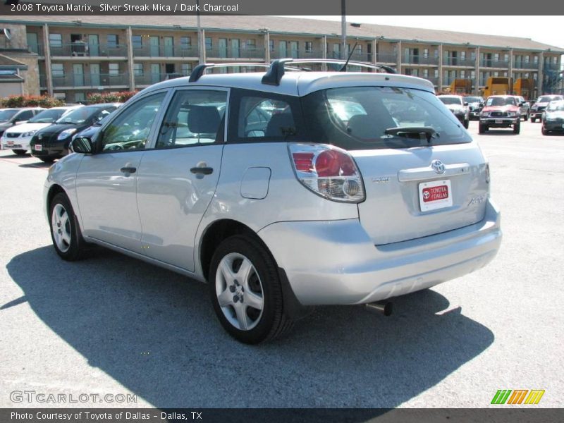 Silver Streak Mica / Dark Charcoal 2008 Toyota Matrix