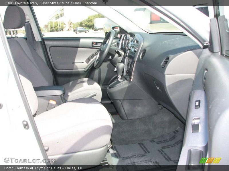 Silver Streak Mica / Dark Charcoal 2008 Toyota Matrix