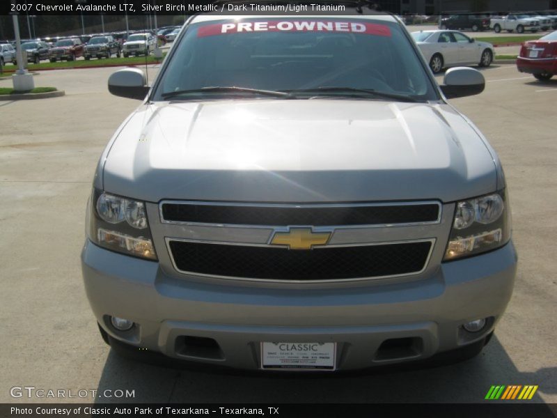 Silver Birch Metallic / Dark Titanium/Light Titanium 2007 Chevrolet Avalanche LTZ