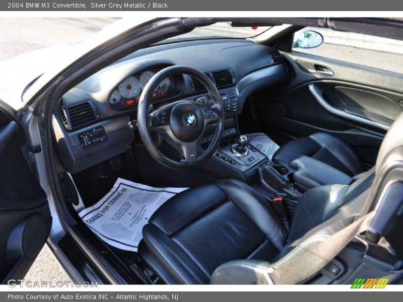  2004 M3 Convertible Black Interior