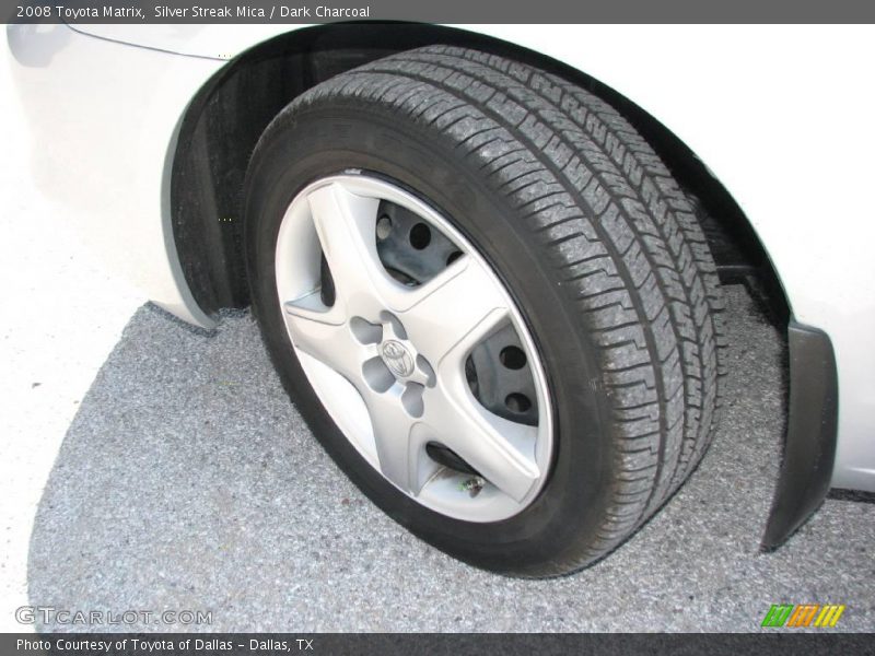 Silver Streak Mica / Dark Charcoal 2008 Toyota Matrix