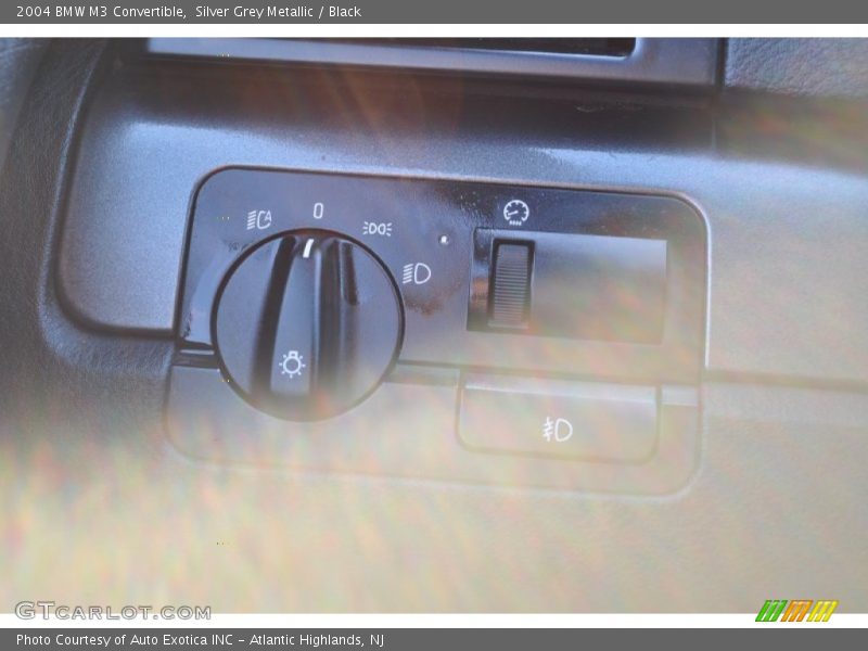 Silver Grey Metallic / Black 2004 BMW M3 Convertible