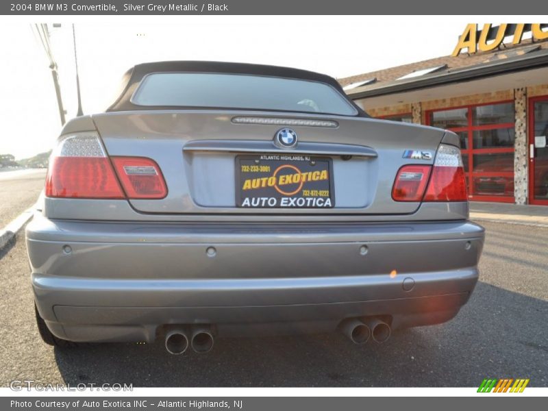 Silver Grey Metallic / Black 2004 BMW M3 Convertible