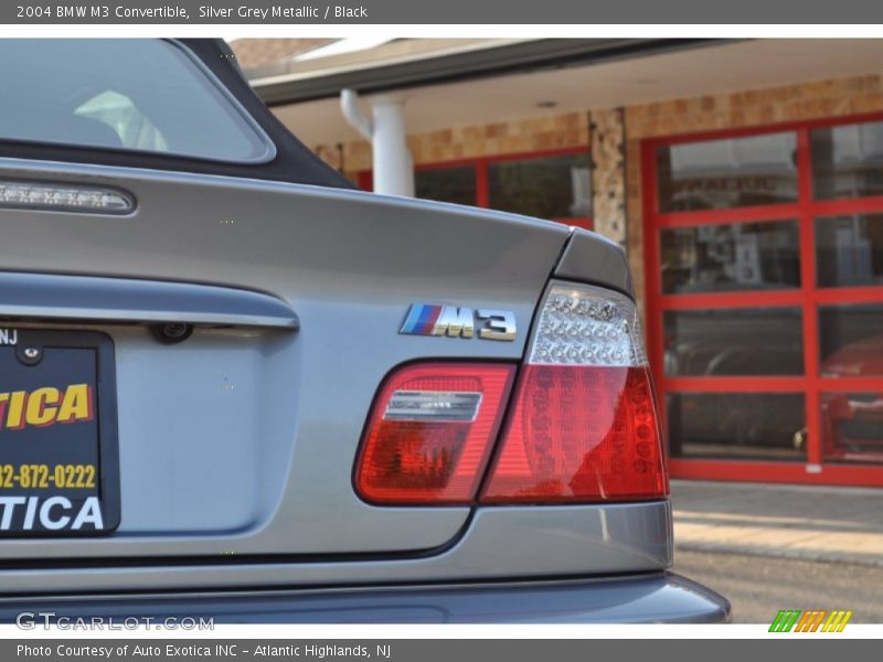 Silver Grey Metallic / Black 2004 BMW M3 Convertible