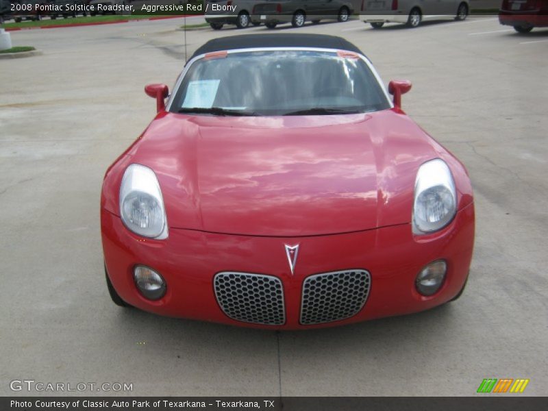 Aggressive Red / Ebony 2008 Pontiac Solstice Roadster