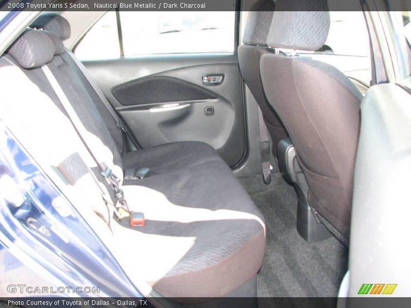 Nautical Blue Metallic / Dark Charcoal 2008 Toyota Yaris S Sedan