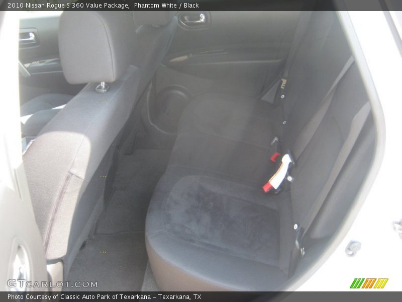 Phantom White / Black 2010 Nissan Rogue S 360 Value Package