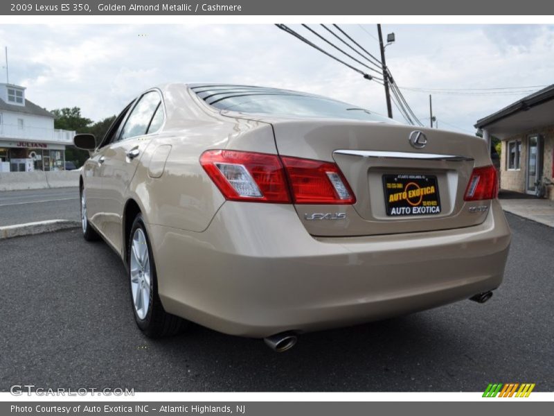 Golden Almond Metallic / Cashmere 2009 Lexus ES 350