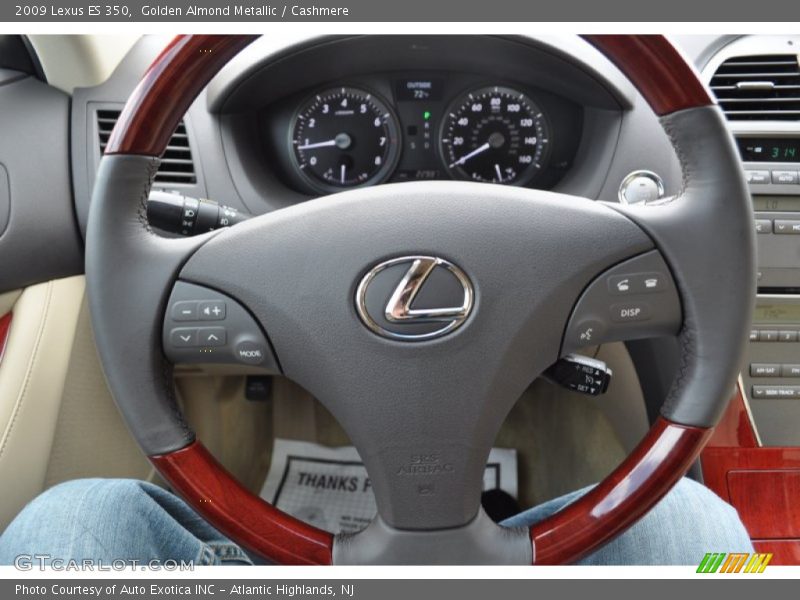 Golden Almond Metallic / Cashmere 2009 Lexus ES 350