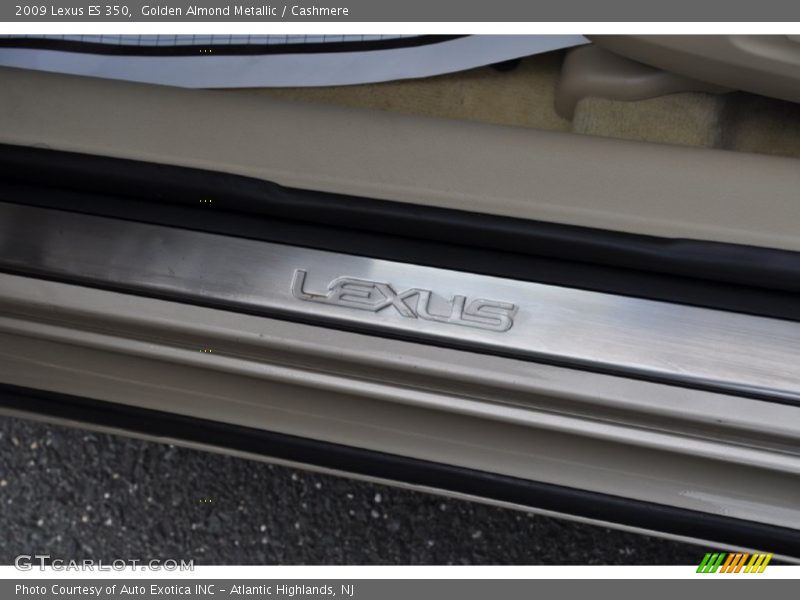Golden Almond Metallic / Cashmere 2009 Lexus ES 350