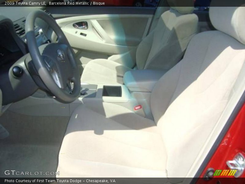 Barcelona Red Metallic / Bisque 2009 Toyota Camry LE