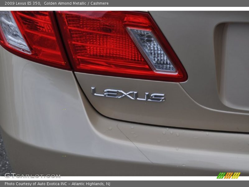 Golden Almond Metallic / Cashmere 2009 Lexus ES 350
