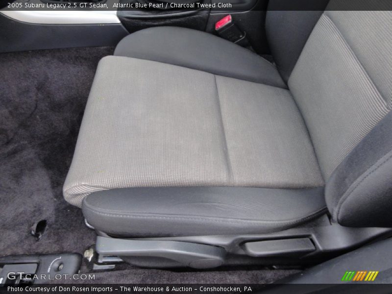 Atlantic Blue Pearl / Charcoal Tweed Cloth 2005 Subaru Legacy 2.5 GT Sedan