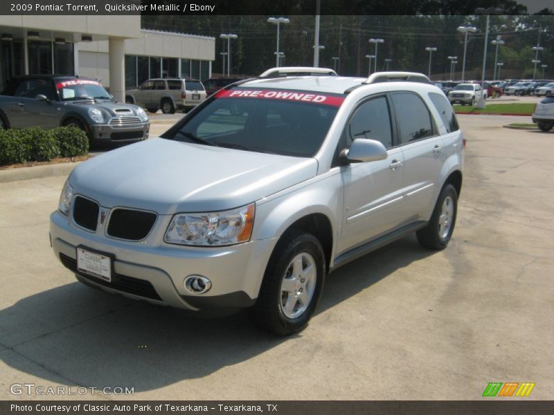 Quicksilver Metallic / Ebony 2009 Pontiac Torrent