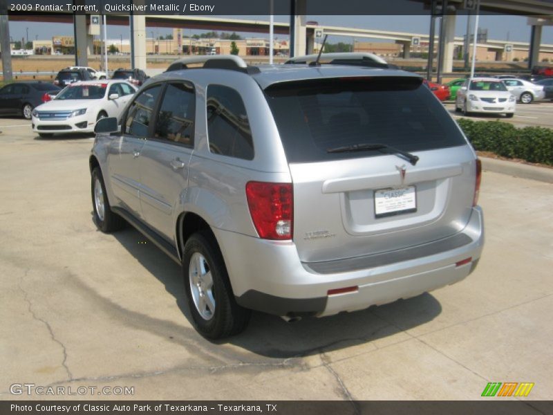 Quicksilver Metallic / Ebony 2009 Pontiac Torrent