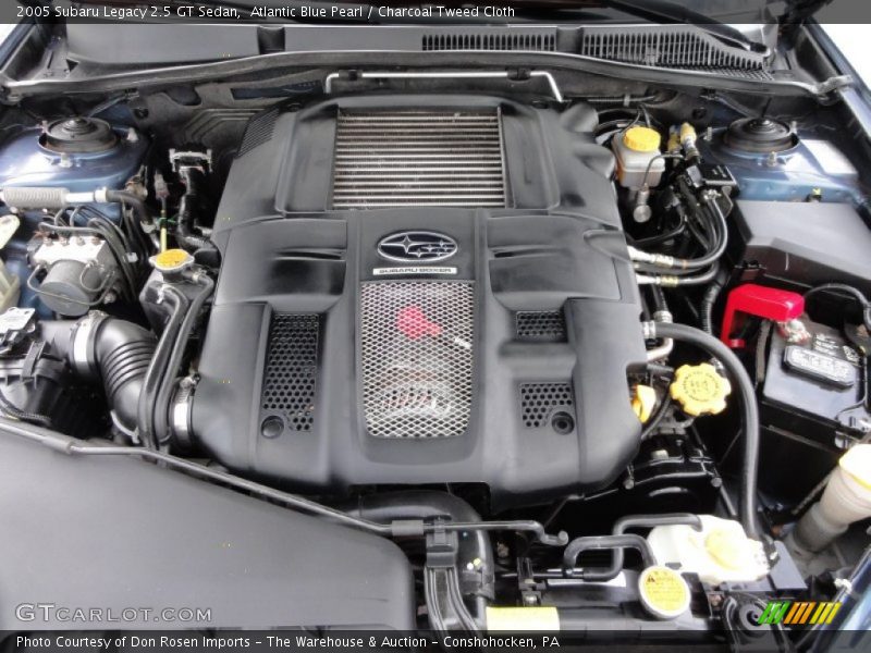  2005 Legacy 2.5 GT Sedan Engine - 2.5 Liter Turbocharged DOHC 16-Valve Flat 4 Cylinder