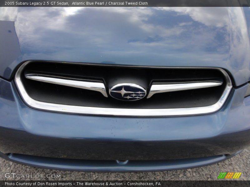 Atlantic Blue Pearl / Charcoal Tweed Cloth 2005 Subaru Legacy 2.5 GT Sedan
