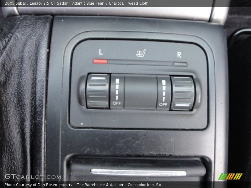 Controls of 2005 Legacy 2.5 GT Sedan