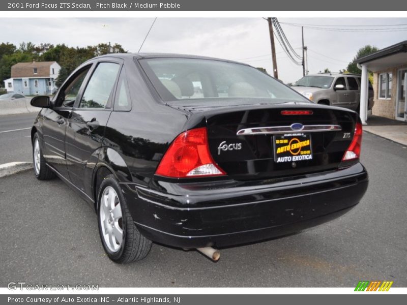 Pitch Black / Medium Pebble 2001 Ford Focus ZTS Sedan