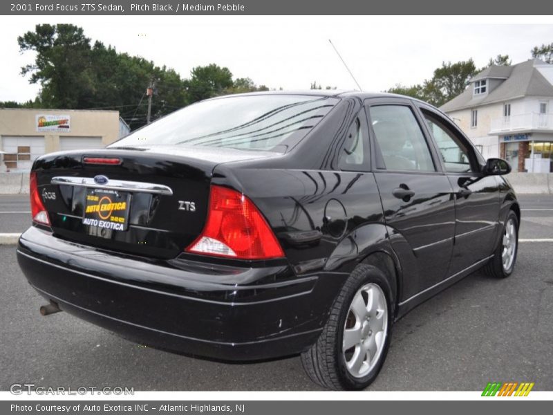 Pitch Black / Medium Pebble 2001 Ford Focus ZTS Sedan