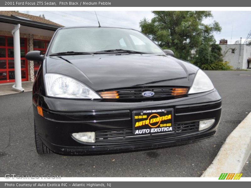 Pitch Black / Medium Pebble 2001 Ford Focus ZTS Sedan