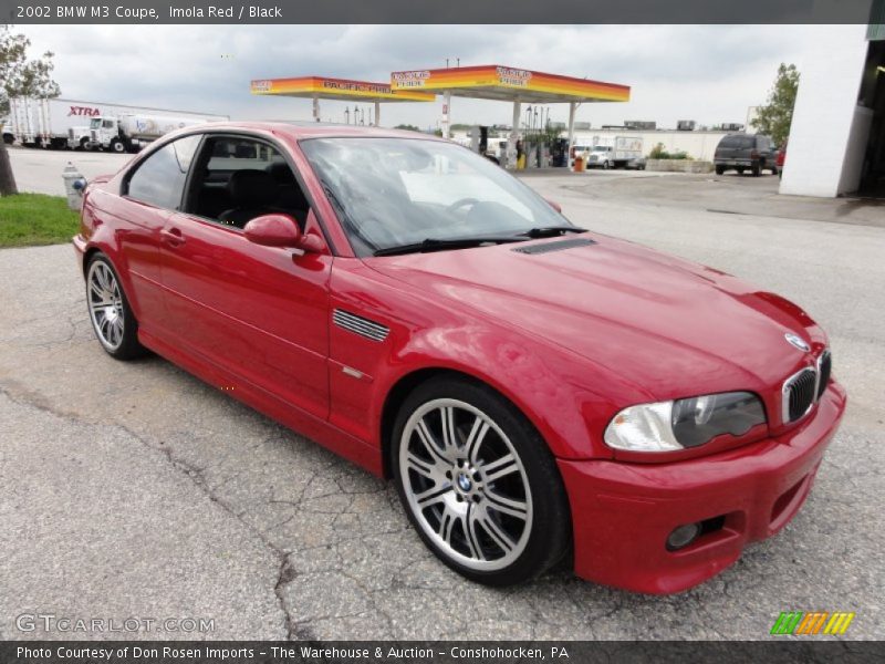 Front 3/4 View of 2002 M3 Coupe