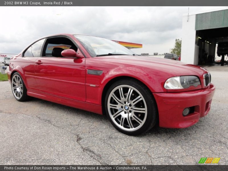  2002 M3 Coupe Imola Red