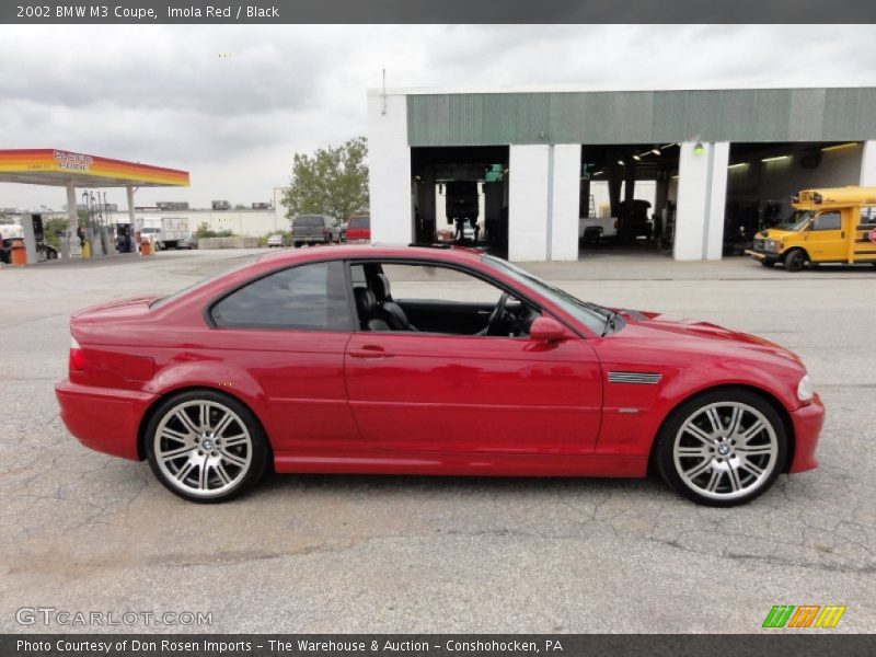  2002 M3 Coupe Imola Red